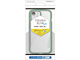 iPhone 15�i6.1�C���`�j �n�C�u���b�h�P�[�X TOUGH SLIM LITE �t���[���J���[ �w�ʃN���A �X�g���b�v�V�[�g�t��  �O���[�� PM-A23ATSLFCGN �y864�z