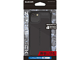 iPhone 15�i6.1�C���`�j �n�C�u���b�h�P�[�X ZEROSHOCK  �u���b�N PM-A23AZEROBK