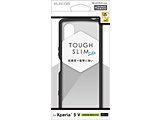 Xperia 5 V i SO-53D / SOG12 j P[X nCubh Jo[ Ռz y ^ CX[d Xgbvz[t TOUGH SLIM LITE  ubN PM-X233TSLFCBK