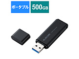 ESD-EYB0500GBK OtSSD USB-Aڑ PS5/PS4A^Ή(Mac/Windows11Ή) ubN m500GB /|[^u^n