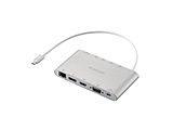 mUSB-C IXX J[hXbg2 / HDMI / DisplayPort / VGA / LAN / 3.5mm / USB-A3 / USB-C] USB PDΉ 85W hbLOXe[V  Vo[ DST-C28SV mUSB Power DeliveryΉn