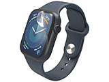 �A�b�v���E�H�b�` �Ռ��z�� �ی�t�B���� 2���� Apple Watch Series 9 / 8 / 7 [ 45mm ] �t���J�o�[ �������� �����ˌy�� �w��h�~ �C�A�h�~   AW-23AFLAFPARRG