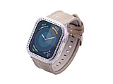 �A�b�v���E�H�b�` �J�o�[ Apple Watch Series 9 / 8 / 7 [ 41mm ] �o���p�[ �n�[�h �P�[�X ���ʕی� ���C���X�g�[�� &me �I�[�����N���A  �I�[�����N���A AW-23BBPPJACR