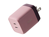 USB Type-C RZg [d PD 65W PPS [d Type C ×2 ܂肽݃vO ^ y y Windows PC MacBook iPhone iPad Android X}z ^ubg Ή z GaN̗p c[g[J[ ILMF sN