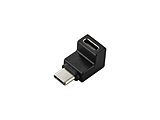 USB-C�����A�_�v�^ [USB-C �I�X�����X USB-C /�f�� /�[�d /�]�� /PD60W /USB3.2 Gen2] �cL�^ �u���b�N AD-CFCML02BK