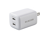 USB Type-C RZg [d PD 35W PPS USB-C ×2 ܂肽݃vO ^ y MacBook Air Windows PC iPad iPhone Pixel Galaxy Android X}z Ή z GaN II ̗p zCg