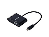 fϊA_v^ [USB-C IXX VGA /USB-CXd /USB Power DeliveryΉ /60W] (Chrome/Android/iPadOS/iOS/Mac/Windows11Ή) ubN AD-CVGAPDBK2 y864z