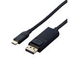 USB-C  DisplayPort P[u [f /1m /4KΉ] Chrome/Android/iPadOS/iOS/Mac/Windows11Ή ubN CAC-CDP10BK2 y864z