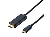 USB-C  HDMI P[u [f /2m /4KΉ] Chrome/Android/iPadOS/iOS/Mac/Windows11Ή ubN CAC-CHDMI20BK2 y864z