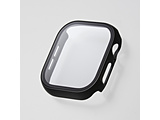 AbvEHb` Jo[ Apple Watch Series 10 [ 46mm ] tJo[ P[X KX Z~bNR[g SKX \ʍdx10Hȏ Sʕی wh~ Uh~ 2d\  ubN AW-24AFCGOCBK