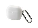 AirPods 4 �P�[�X �p �V���R�� �J�o�[ ( ���C�����X / MagSafe �[�d�Ή� ) �Ռ��z�� �����h�~ �J���r�i�t �N���A   AVA-AP06SCCR