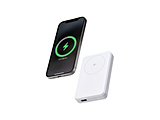 }Olbg Qi2 ő15W oCobe[ ( CX[d / USB[d Ή ) 10000mAh e PSEK @݉ y MagSafe Ή iPhone eΉ z P[ut zCg   DE-C67-10000WH