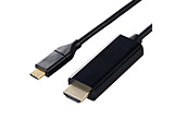 USB-C �� HDMI �P�[�u�� [�f�� /3.0m /4K]  �u���b�N DH-CHDMI30BK �mUSB-C �� HDMI /4K�n