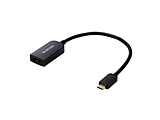 USB-C HDMI ϊA_v^ y4K/60HzΉz USB Type-C fo ( Windows MacBook Chromebook Android iPhone iPad Ή ) ubN   DH-CHDMIQBK