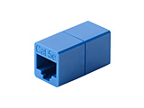 LAN�P�[�u�� �����R�l�N�^ Cat5e RJ45 ���p�R�l�N�^ �M�K�r�b�g�Ή� �R���p�N�g �u���[  �u���[ LD-RJ45U5EBU �m�J�e�S���[5e�n