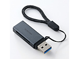 MR3-D20BK USB-A }[J[h[_[(UHS-I) 2in1 SD / microSD USB3.2 Gen1  ubN