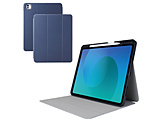 13�C���`iPad Pro�iM5/M4�j�p �t���b�v�P�[�X �Ռ��z�� Pencil���[ �X���[�v�Ή�  �l�C�r�[ TB-A25PLSANV