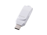USB������ (Android/iPadOS/iOS/Mac/Windows11�Ή�) �z���C�g MF-CEU3128GWH �m128GB /USB TypeC /USB3.2 /��]���n