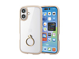 iPhone 17 �P�[�X TOUGH SLIM LITE �t���[���J���[ �����O�t  �x�[�W�� PM-A25ATSLFCRBE