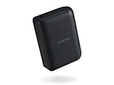 ���o�C���o�b�e���[ 10000mAh USB-C/USB-A ���ʑ}�� �p�X�X���[�[�d �U���ʒm ���ʒ������� PSE�K�� iPhone Android�Ή� �u���b�N   DE-C78L-10000BK �y864�z