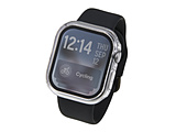 �A�b�v���E�H�b�` �J�o�[ Apple Watch Series 11 / 10 [ 42mm ] �t���J�o�[ �P�[�X �����K���X 10H �ϏՌ�PC�t���[�� �w��h�~ ��U�h�~ �N���A   AW-25BFCGCR