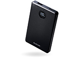 ���o�C���o�b�e���[ ���ő�Li�d�r �c�ʕ\�� 22.5W 5000mAh USB-C USB-A �u���b�N  �u���b�N DE-C85-5000BK �mUSB Power Delivery�Ή� /2�|�[�g�n