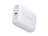 ���o�C���o�b�e���[ ���`�E���C�I���d�r �c�ʕ\�� 25.5W 10000mAh USB-C USB-A �z���C�g  �z���C�g DE-C90L-10000WH