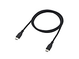 USB-C �� USB-C�P�[�u�� [�[�d /1.0m /PD60W] (�X�}�z�E�^�u���b�g����/�Ȃ߂炩) �u���b�N MPA-CCFCSS10BK �mUSB-C �� USB-C�n
