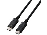 USB-C �� USB-C�P�[�u�� [�[�d /1.0m /PD240W] (�X�^���_�[�h)  �u���b�N USB-CCFCP10BK �mUSB-C �� USB-C�n