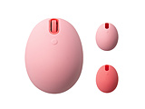 �}�E�X EGG MOUSE(Chrome/Android/iPadOS/iOS/Mac/Windows11�Ή�) �R�[�����s���N M-EGG40BBXSSPN �mBlueLED /����(���C�����X) /4�{�^�� /Bluetooth�n