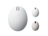 �}�E�X EGG MOUSE(Chrome/Android/iPadOS/iOS/Mac/Windows11�Ή�) �z���C�g M-EGG40BBXSSWH �mBlueLED /����(���C�����X) /4�{�^�� /Bluetooth�n