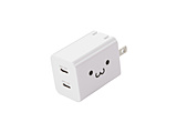 USB Type-C �[�d�� �ő�30W 2�|�[�g USB-PD/PPS�Ή� ���^ �܂肽���݃v���O �����[�d PSE�K�� iPhone/Android���Ή� ���낿���  �z���C�g×�u���b�N MPA-AC13530WF �mPD30W /USB-C×2 /USB-A�|�[�g�Ȃ� /2�|�[�g�n