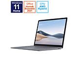 Surface Laptop 4  プラチナ 5PB-00046 ［13.5型 /Windows11 Home /AMD Ryzen 5 /Office HomeandBusiness /メモリ：8GB /SSD：256GB /タッチパネル対応 /日本語版キーボード /2022年モデル］