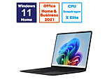 Surface Laptop(7) ubN  m13.8^ /Windows11 Home /Snapdragon X Elite /F16GB /SSDF512GB /Office HomeandBusiness /2024N6fn ȍ~̂͂