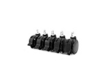 LOCKED-WHEELS-BLACK AKRacing`FAp bN@\tLX^[ Gaming Locked Casters ubN