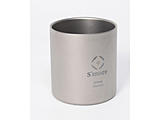 Titanium Double Cup 450 d\ `^Jbv(450mL) SMOrsUT001DCa450slv y852z