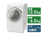 ドラム式洗濯機  ホワイト BD-SV120HL-W ［洗濯12.0kg /乾燥6.0kg /ヒーター乾燥(水冷・除湿タイプ) /左開き］