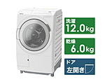 ドラム式洗濯機 ビッグドラム ホワイト BD-SV120JL-W ［洗濯12.0kg /乾燥6.0kg /ヒーター乾燥(水冷・除湿タイプ) /左開き］