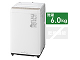 全自動洗濯機 Fシリーズ ニュアンスベージュ NA-F60B15-C ［洗濯6.0kg /乾燥機能無 /上開き］