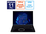 ノートパソコン レッツノート FV(LTE) ブラック CF-FV4BFNCR ［14.0型 /Windows11 Pro /intel Core i7 /メモリ：16GB /SSD：512GB /Office HomeandBusiness /日本語版キーボード /2023年6月モデル］