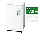 全自動洗濯機 Ｆシリーズ エクリュベージュ NA-F7B2-C ［洗濯7.0kg /乾燥機能無 /上開き］
