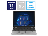 ノートパソコン レッツノート SR カームグレイ CF-SR4CDTCR ［12.4型 /Windows11 Pro /intel Core i5 /メモリ：16GB /SSD：512GB /無し /日本語版キーボード /2024年1月モデル］ 【sof001】