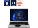 notopasokonrettsunoto FV黑色&银CF-FV5EDMCR[14.0型/Windows11 Pro/intel Core Ultra 5/存储器:16GB/SSD:512GB/Office HomeandBusiness/日本語版键盘/2024一年6月型号]