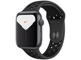 Apple Watch Nike Series 5�iGPS���f���j- 44mm �X�y�[�X�O���C�A���~�j�E���P�[�X��Nike�X�|�[�c�o���h �A���X���T�C�g/�u���b�N - S/M & M/L MX3W2J/A