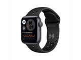 Apple Watch Nike SE（GPSモデル）- 40mmスペースグレイアルミニウムケースとアンスラサイト/ブラックNikeスポーツバンド - レギュラー   MYYF2J/A