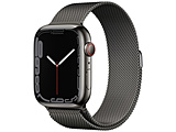 Apple Watch Series 7�iGPS+Cellular���f���j- 45mm�O���t�@�C�g�X�e�����X�X�`�[���P�[�X�ƃO���t�@�C�g�~���l�[�[���[�v  �O���t�@�C�g�X�e�����X�X�`�[�� MKL33J/A