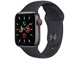 Apple Watch SE（GPS+Cellularモデル）40mmスペースグレイアルミニウムケースとミッドナイトスポーツバンド   MKR23J/A 【磁気充電-USB-Cケーブル同梱モデル】
