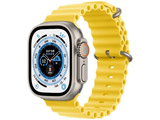 Apple Watch Ultra（GPS + Cellularモデル）- 49mmチタニウムケースとイエローオーシャンバンド  MNHG3J/A