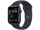 Apple(アップル) Apple Watch SE（GPSモデル）第2世代- 44mmミッドナイトアルミニウムケースとミッドナイトスポーツバンド - レギュラー