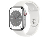 Apple Watch Series 8iGPS + Cellularfj- 45mmVo[XeXX`[P[XƃzCgX|[coh - M[ MNKE3J/A